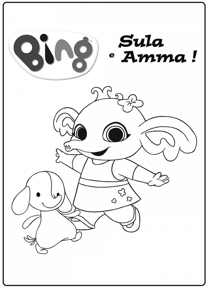 Bing Sula Colouring Pages - Filipff encequiconcerne Coloriage Bing