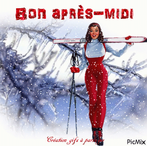 Bon Après-Midi - Gif Animé Gratuit - Picmix concernant Bon Après Midi Gif