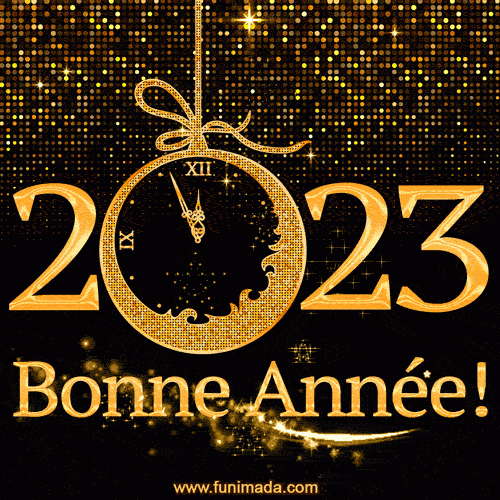 Bonne Année! 2023 Gif. — Télécharger Sur Funimada. destiné Gif Animé Nouvel An Gratuit