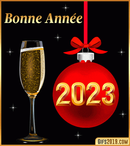 Bonne Année 2023 - Le Passe Temps De Josée tout Gif Animé Nouvel An Gratuit