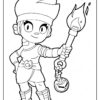 Brawl Stars Amber Coloring Pages | Star Coloring Pages, Coloring Pages tout Dessin Brawl Star