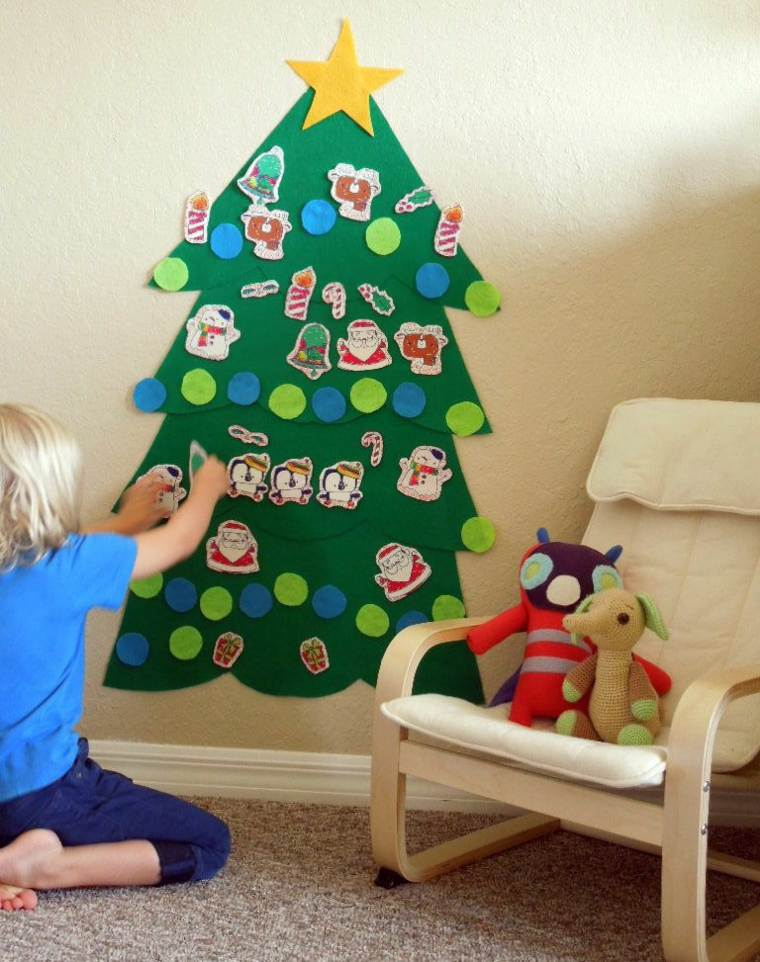 Bricolage Enfants : 50 Projets À Réaliser Ce Noël destiné Activite Noel Bebe