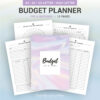 Budget Planner À Imprimer, Gestion Des Finances, Budget Mensuel, Suivi tout Gratuit Fiche Budget Mensuel À Imprimer