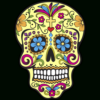 Calavera - Tete De Mort Mexicaine 77 - Ref.d8052 | Mpa Déco tout Tatouages Tete De Mort Mexicaine