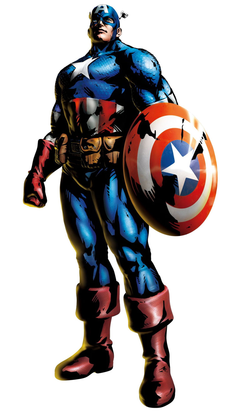 Captain America : Coloriage Captain America À Imprimer Et Colorier tout Captain America Dessin
