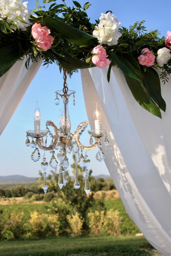 Cérémonie Laïque Ou Religieuse, En Extérieur: Arche, Dais, Houppa tout Arche Ceremonie Laique