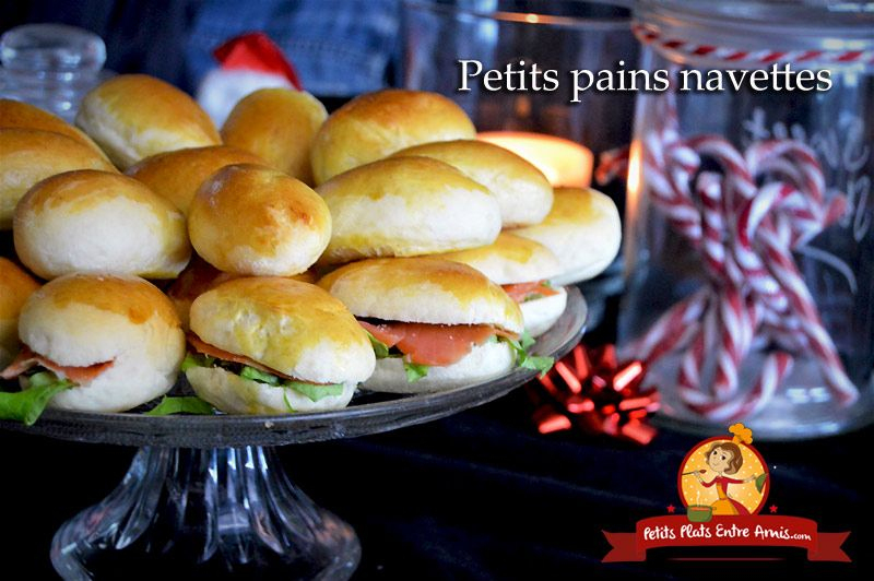 C&amp;#039;Est La Recette Des Petits Pains Navettes Façon Traiteur Que Je Vous pour Idée Garniture Mini Burger Apéro Noël