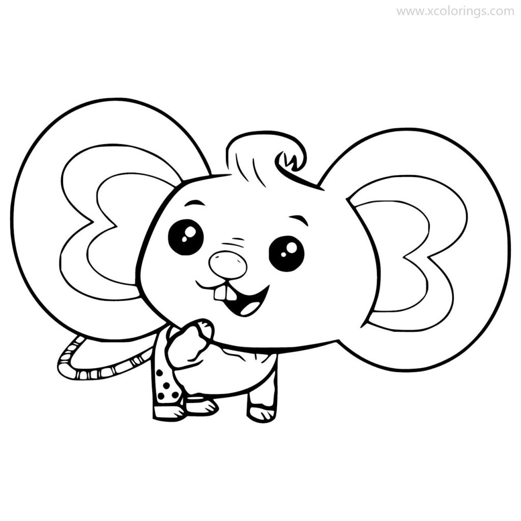 Chip And Po Coloring Pages Characters - Xcolorings encequiconcerne Coloriage Chip Et Patate