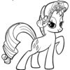 Coloriage À Imprimer My Little Pony Princesse Luna dedans Coloriage My Little Pony Princesse Luna