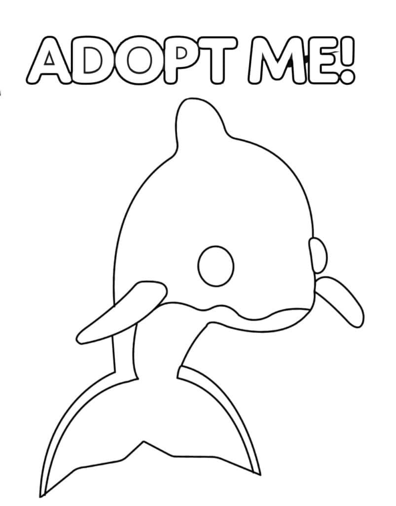 Coloriage Adopt Me 3 - Télécharger Et Imprimer Gratuit Sur concernant Dessin Adopt Me