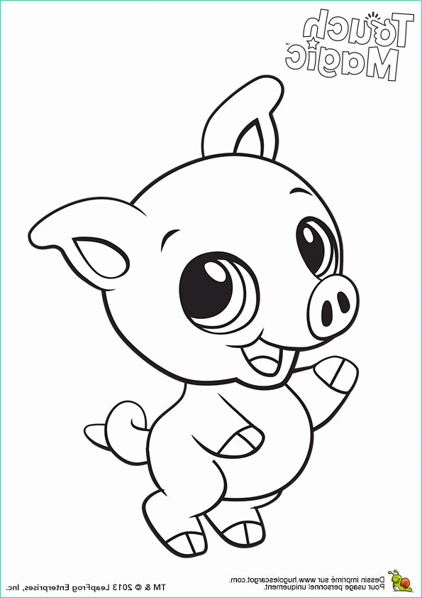 Coloriage Animaux Kawaii Élégant Photos Ce Petit Cochon Avec De Grands pour Coloriage À Imprimer Animaux Mignon