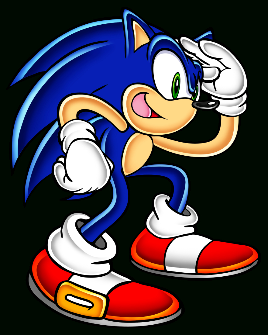 Coloriage De Sonic À Imprimer destiné Dessin Sonic À Imprimer