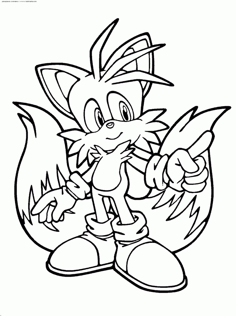 Coloriage De Sonic—Coloriage De Sonic À Imprimer | Coloriage En - Az encequiconcerne Super Sonic Coloriage Sonic