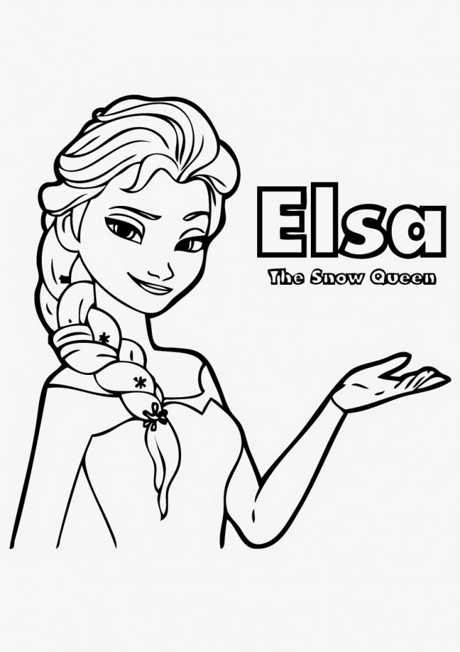 Coloriage Elsa Gratuit À Imprimer serapportantà Coloriage Elsa