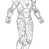 Coloriage Iron Man Facile - Coloriage.eu à Coloriage Ironman A Imprimer
