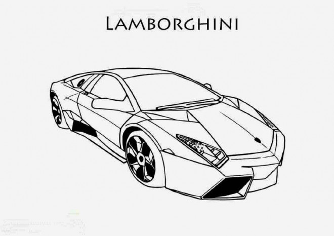 Coloriage Lamborghini Huracan Dessin Gratuit À Imprimer intérieur Lamborghini À Colorier