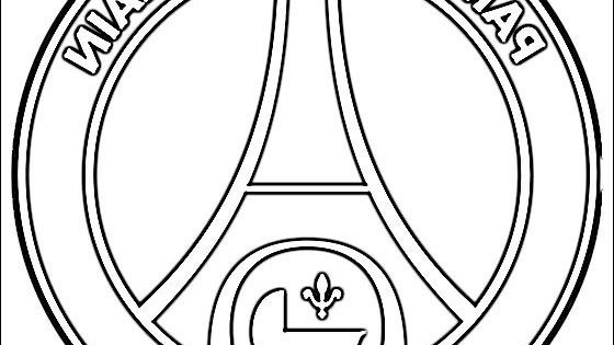 Coloriage Logo Psg Cool Photos Coloriage Logo De Paris Saint Germain De pour Logo Psg A Colorier