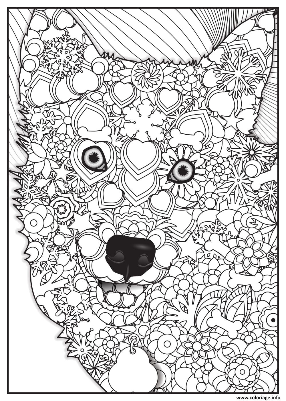 Coloriage Loup Wolf Adulte Animaux Dessin Adulte Animaux À Imprimer concernant Coloriage Loup Imprimer