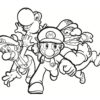 Coloriage Mario Bros : 30 Dessins À Imprimer avec Coloriage Mario Film