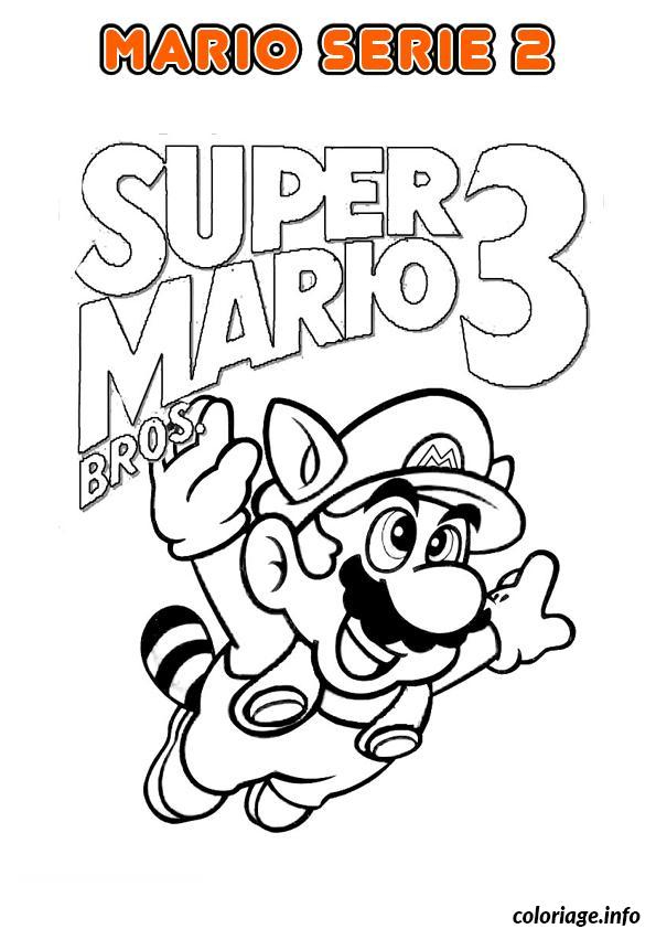 Coloriage Mario Bros Nintendo 3 Dessin Mario À Imprimer serapportantà Mario À Imprimer