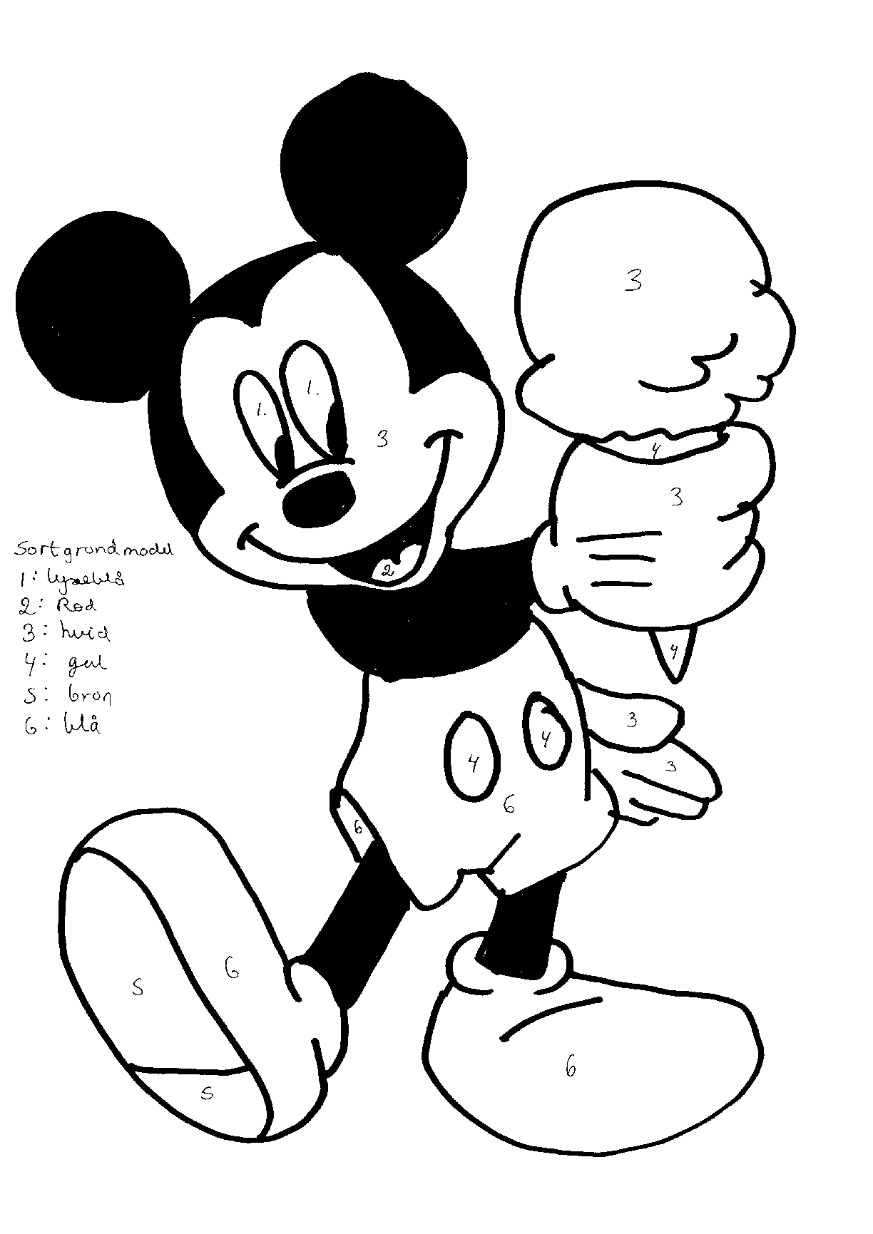 Coloriage Mickey encequiconcerne Dessins Mickey À Imprimer