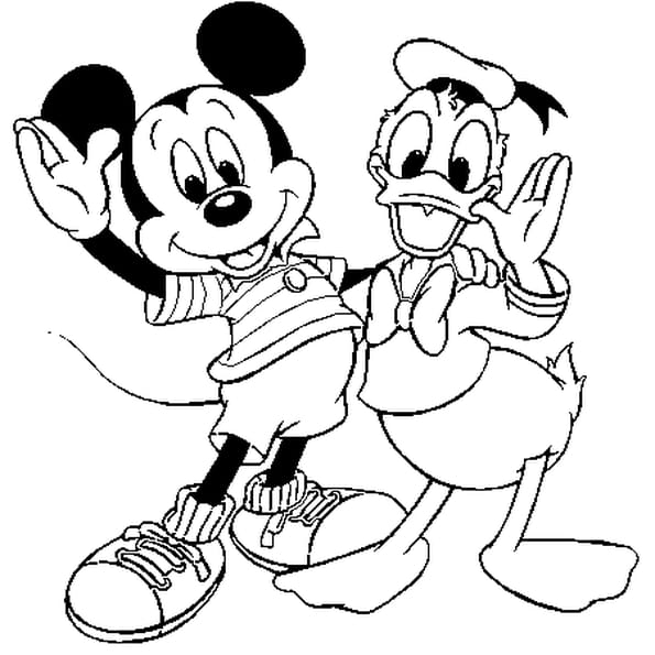 Coloriage Mickey Mouse En Ligne Gratuit À Imprimer pour Dessin A Imprimer Mickey