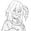 Coloriage Obanai Iguro With A Snake Demon Slayer - Jecolorie tout Demon Slayer Dessins