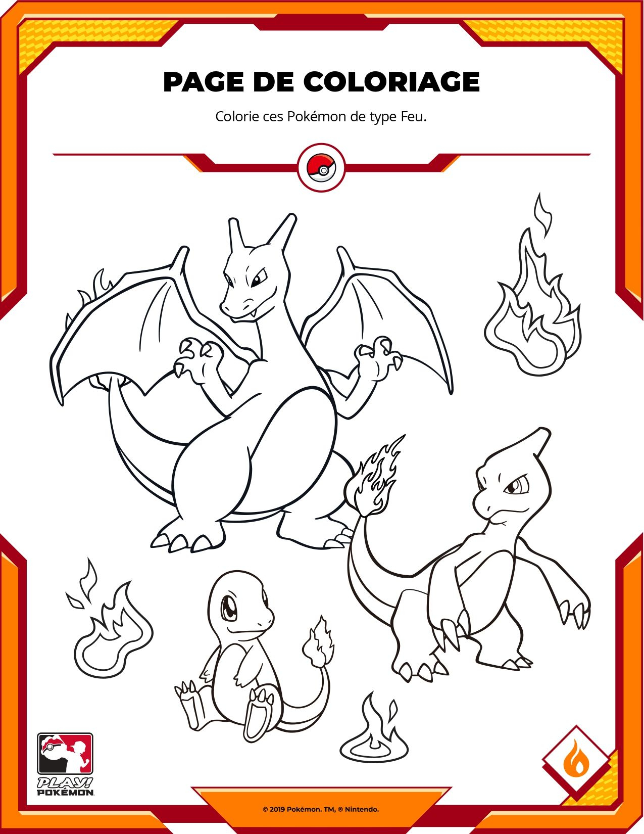 Coloriage Pokemon Dracaufeu - Dessin À Imprimer: Dessin A Imprimer concernant Pokemon Dracaufeu Coloriage