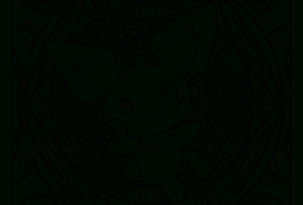 Coloriage Pokemon Mandala / Dessin À Imprimer: Dessin A Imprimer avec Coloriage Pikachu Mandala