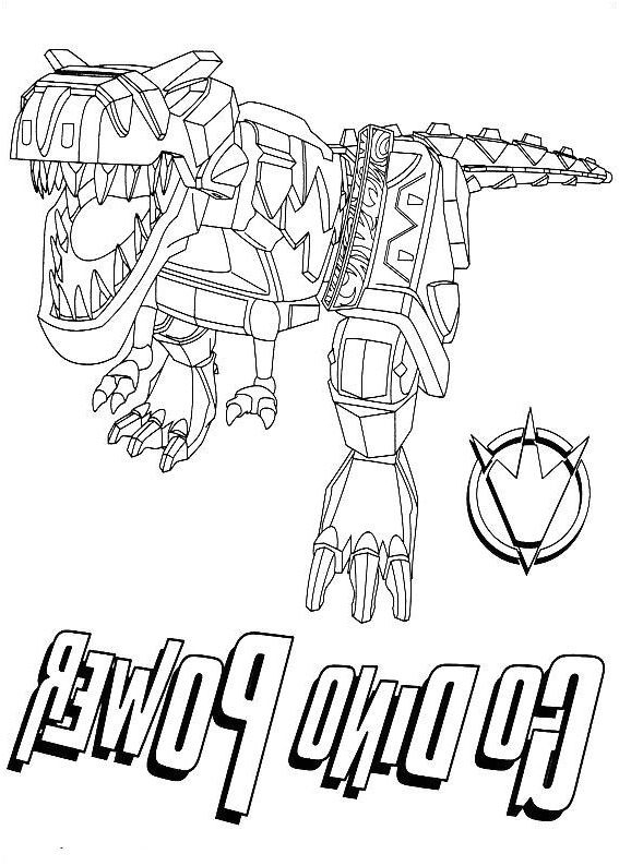 Coloriage Power Ranger Dino Super Charge | Coloriage, Coloriage Power à Dessin Power Rangers Dino Fury