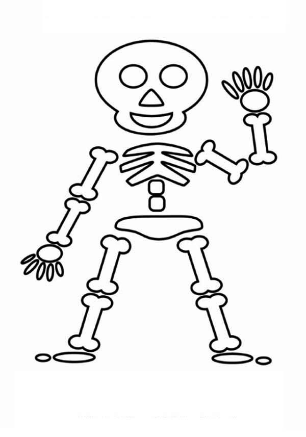 Coloriage Squelette #147532 (Personnages) - Dessin À Colorier concernant Coloriage Squelette À Imprimer