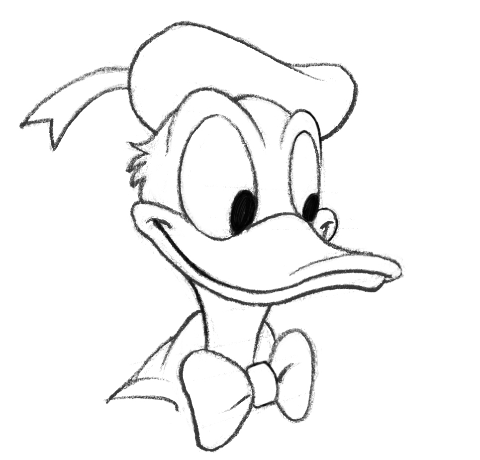 Coloriages À Imprimer : Donald Duck, Numéro : 129861 tout Dessin De Donald