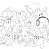 Coloriages À Imprimer : Kirby, Numéro : 624565 encequiconcerne Kirby Coloriage