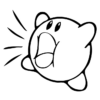 Coloriages À Imprimer : Kirby, Numéro : 676776 concernant Kirby Coloriage