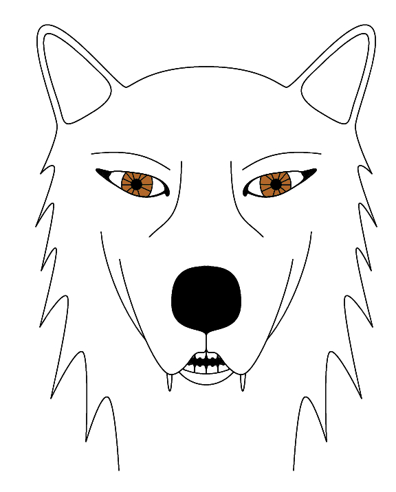 Coloriages À Imprimer : Loup, Numéro : 4011 pour Coloriage Loup Imprimer