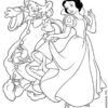 Coloriages Disney : Blanche-Neige Et Les 7 Nains serapportantà Coloriage Blanche Neige