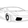 Coloriages Lamborghini - Imprimer Pour Les Enfants tout Dessin Lamborghini Urus