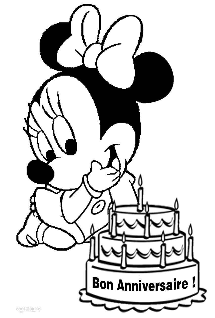 Coloriages - Minnie Mouse - Coloriages Gratuits À Imprimer concernant Coloriage Minnie À Imprimer
