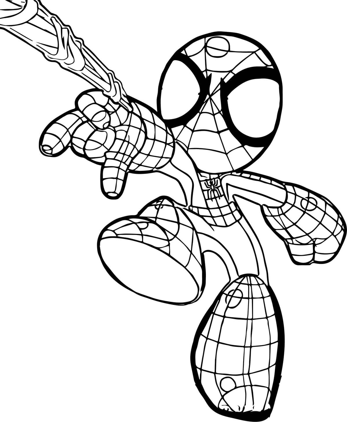 Coloriages Spiderman À Imprimer - Wonder-Day intérieur Coloriage Spider Man A Imprimer