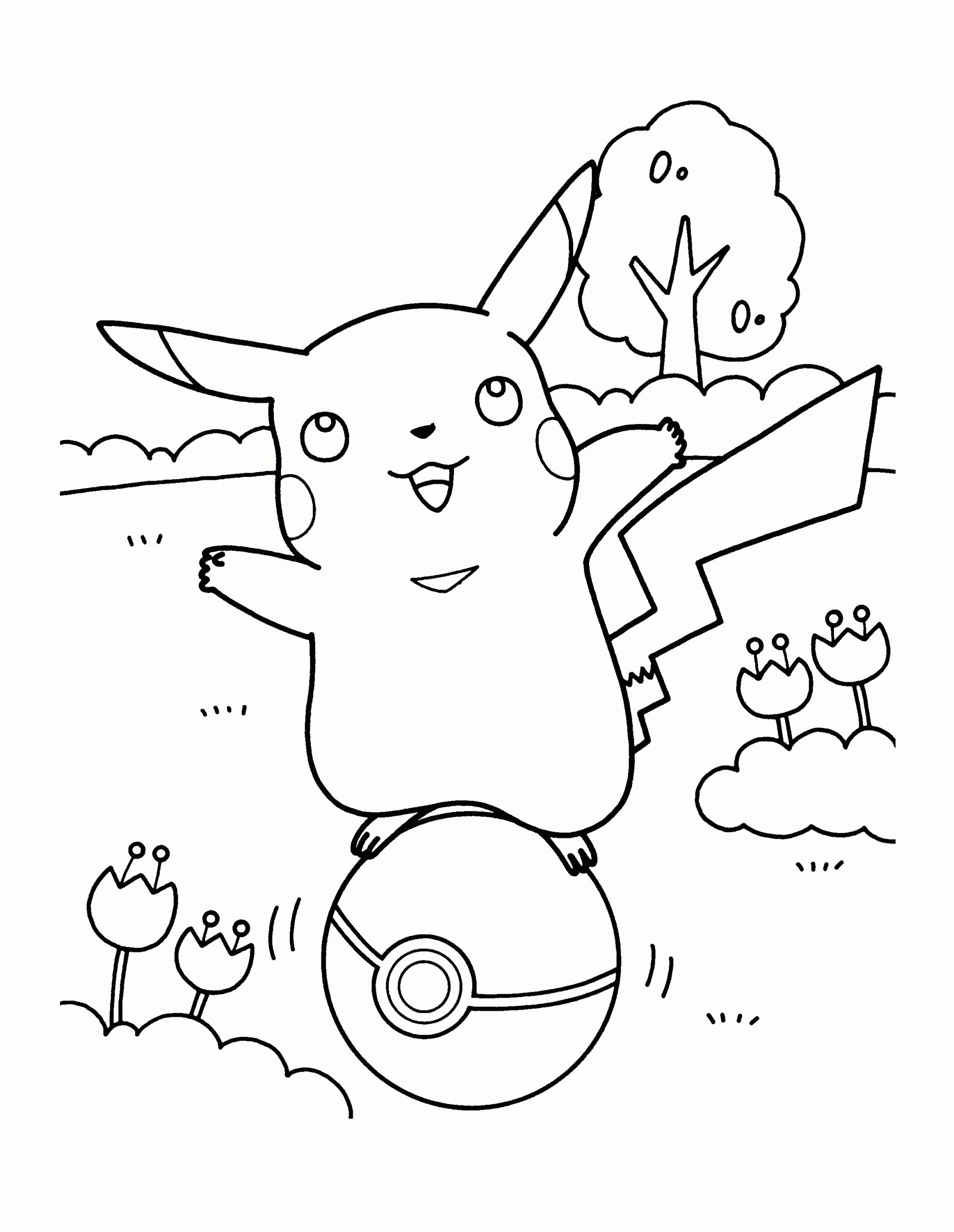 Coloring Page - Pokemon Coloring Pages 175 | Pokemon Coloring Sheets tout Dessin De Pikachu À Imprimer