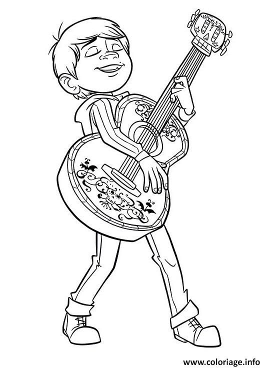 Coloring Pages For Boys, Disney Coloring Pages, Colouring Pages encequiconcerne Coloriage Coco