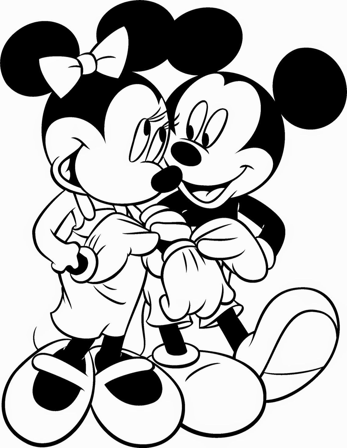 Coloring Pages: Minnie Mouse Coloring Pages Free And Printable concernant Coloriage Minnie À Imprimer