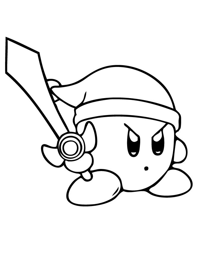 Coloring Sheets Kirby : Kirby Coloring Pages. Free Printable Kirby serapportantà Dessin Kirby