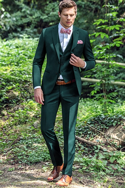 Costumes De Mariage | Costumes Sur Mesure, Mariage &amp;amp; Business destiné Costume Vert Sapin