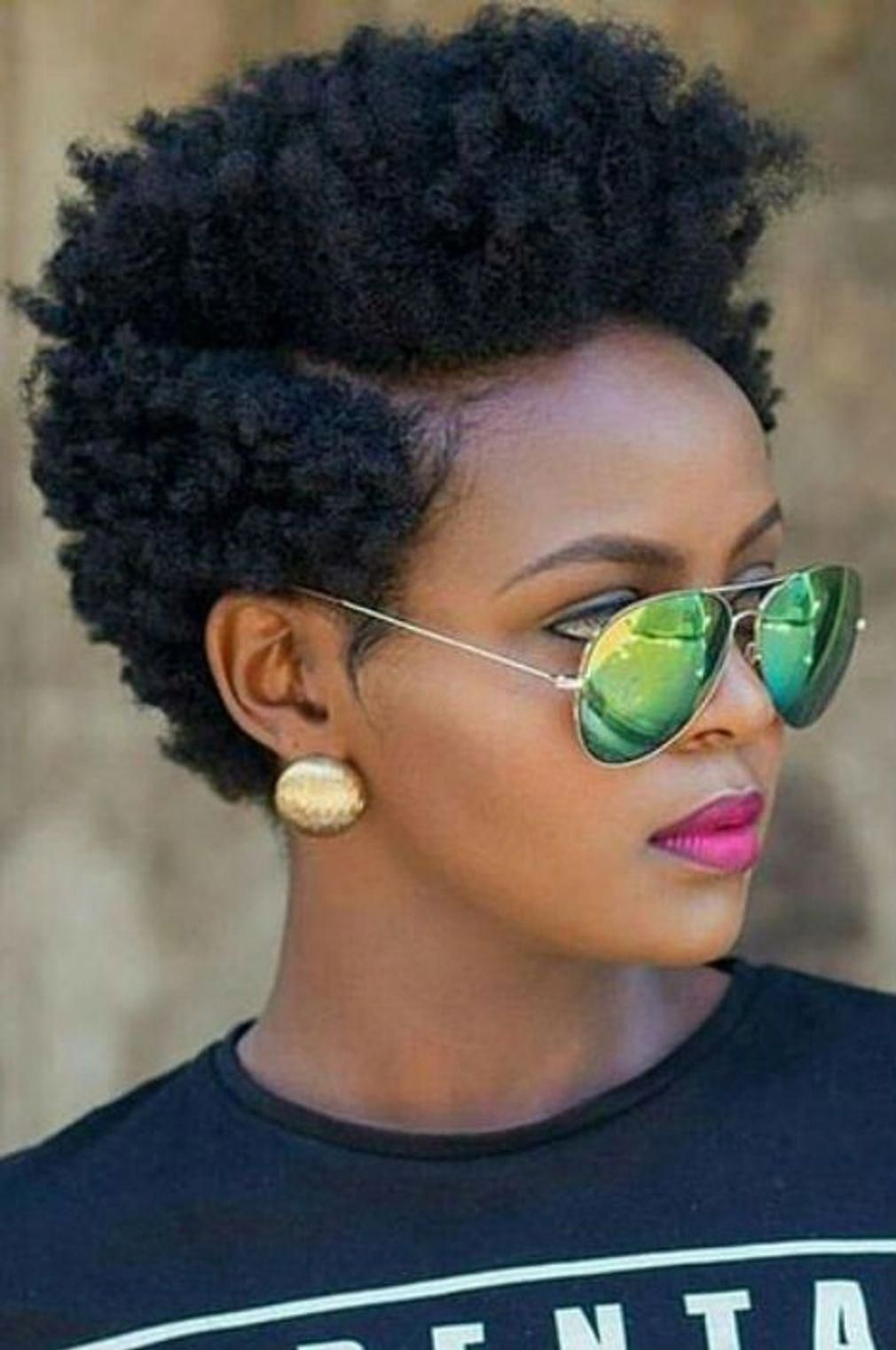 Coupe Courte Afro - Coupe Courte 2019 : Les Plus Belles Coiffures serapportantà Coiffure Cheveux Afro