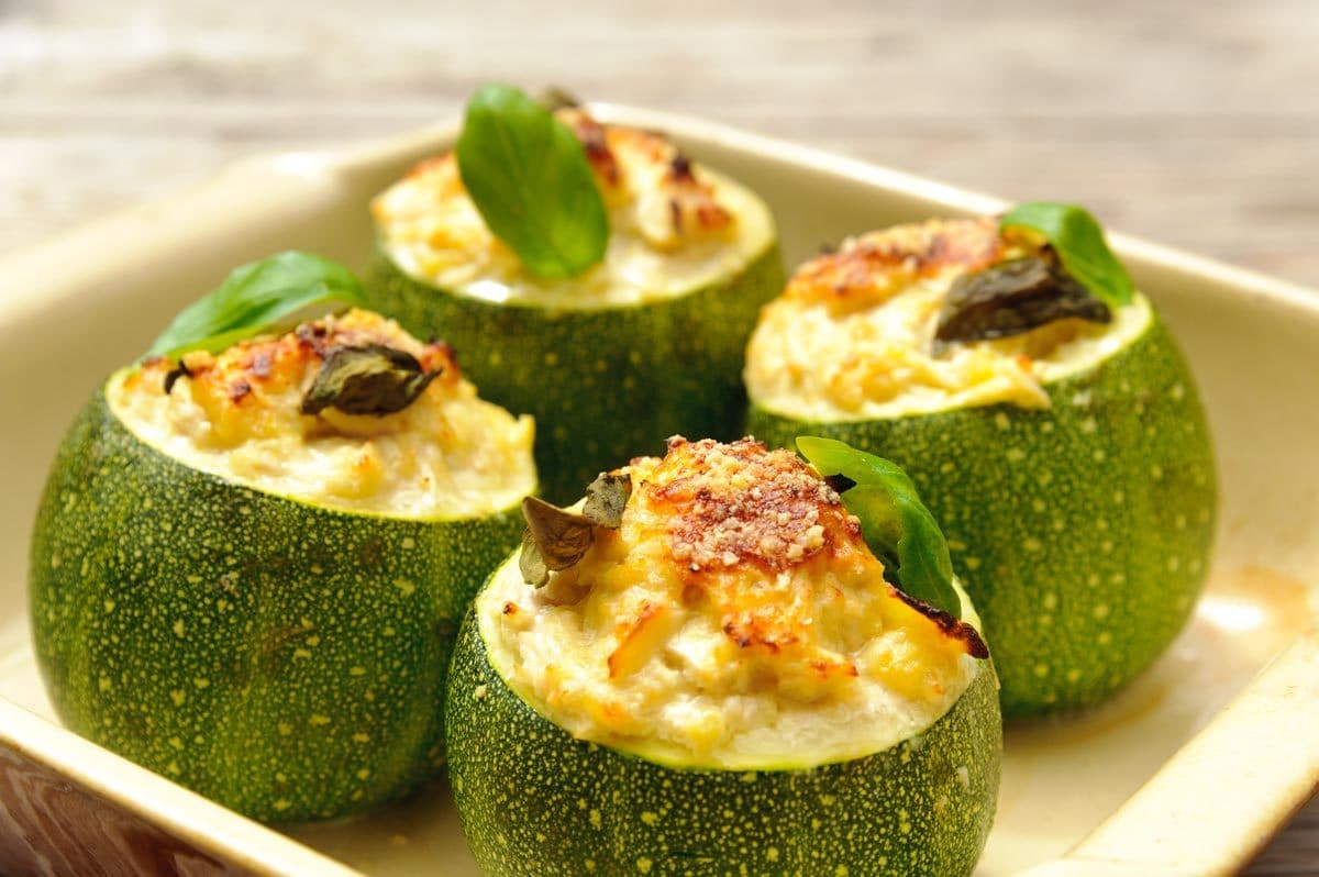 Courgettes Rondes Farcies encequiconcerne Recettes Courgettes Healthy