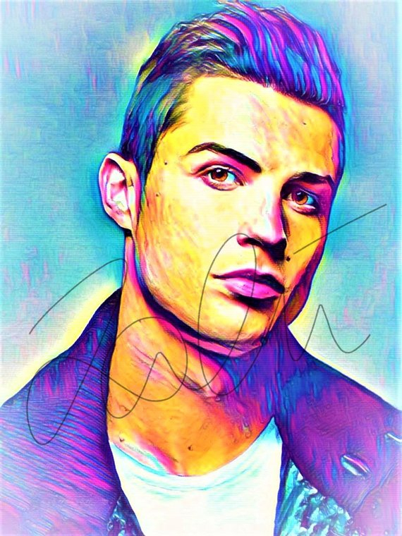 Cristiano Ronaldo Drawing At Paintingvalley | Explore Collection Of pour Dessin Ronaldo A Imprimer