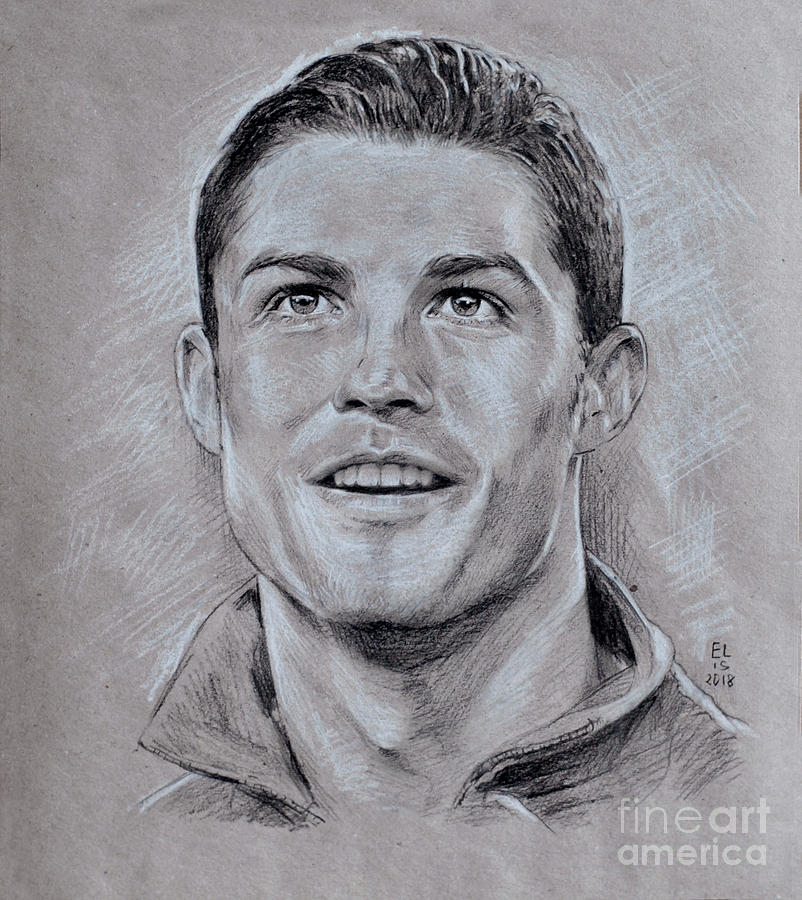 Cristiano Ronaldo Sketch / Cristiano Ronaldo Drawing By Akshay Kumar Ms tout Dessins De Cristiano Ronaldo