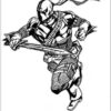 Deadpool 2- Image 1 Coloring Pages - Deadpool Coloring Pages - Coloring à Coloriage Deadpool 2