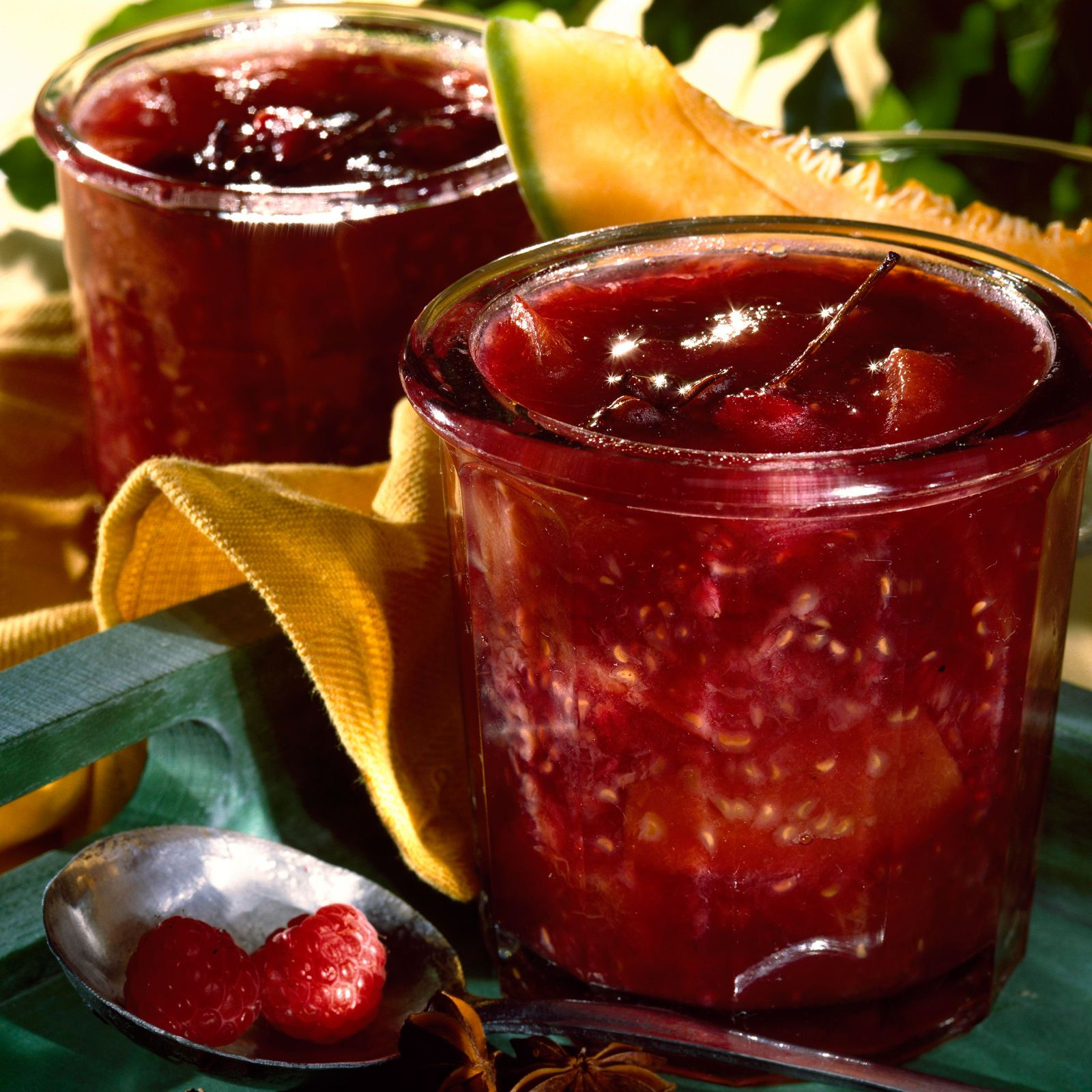 Découvrez La Recette Confiture De Melon À La Framboise Sur intérieur Confiture De Melon D Eau